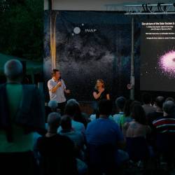 Večer z astronomi v Bazovici (FOTODAMJ@N)
