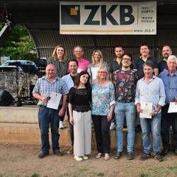 Vinarji iz Občine Zgonik, ki so lani prejeli priznanje na 60. razstavi vin