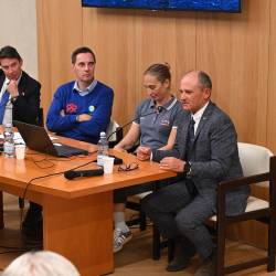 Z leve, Igor Filipčič, Evgen Ban, Nataša Valentič in Luka Vuka