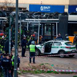 Prizorišče nesreče (ANSA)