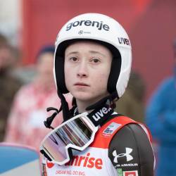 Nika Prevc, arhivski posnetek (ANSA)