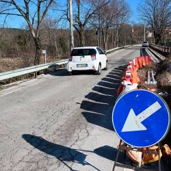 V Gropadi bo nocoj potekalo javno srečanje o obnovi ceste (ARHIV)