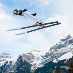 Nika Prevc, arhivski posnetek (ANSA)