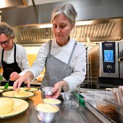 Kuharska mojstra Paolo Betti in Giovanna Abbondanza (FOTODAMJ@N)