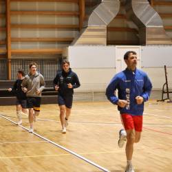 Marca so v doberdobski telovadnici trenirali odbojkarki Soče (ARHIV)