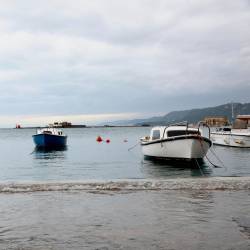 Visoko plimovanje na Tržaškem oktobra 2023 (ARHIV)