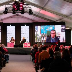 Giovanni Floris je odprl festival Link (LUCA TEDESCHI/FOTODAMJ@N)