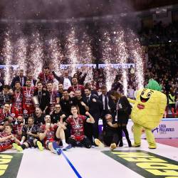 Zmagovalci superpokala, odbojkarji Perugie (TEDESCHI/FOTODAMJ@N)