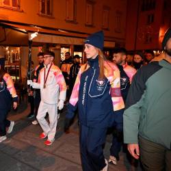 Matteo Parenzan je baklo ponesel po Kavani (FOTODAMJ@N)