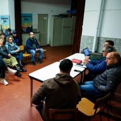 Na prvem pustnem sestanku je bilo več mladih, kar vliva upanje, pravi Malalan (TEDESCHI/FOTODAMJ@N)