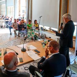 Z današnje predstavitve kulturnega programa na Barcolani (FOTODAMJ@N)