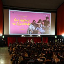 Film si je ogledala do zadnjega kotička polna dvorana kina Ariston