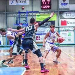 Košarkarji Bora na arhivski fotografiji proti Vallenoncellu (TEDESCHI / FOTODAMJ@N)