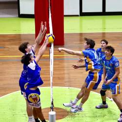 Odbojkarji Soče so v Trstu gladko premagali Triestino Volley (TEDESCHI / FOTODAMJ@N)