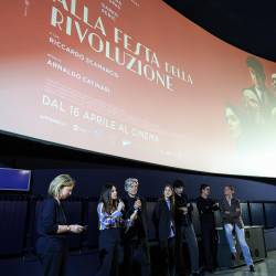 Svojo tržaško premiero je film <i>Alla festa della Rivoluzione</i> v četrtek zvečer doživel v kinu Nazionale
