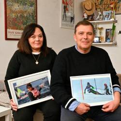 Sara Zavadlal in Michele Sinigoi (FOTODAMJ@N)