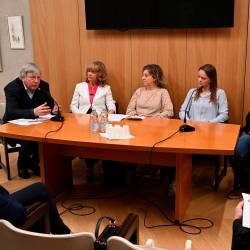 Z leve Ivo Jevnikar, Vilma Purič, Nadia Roncelli, Malina Dolhar in Primož Sturman (FOTODAMJ@N)
