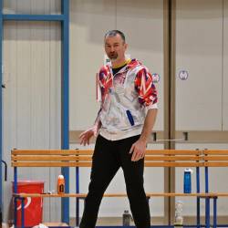 Trener SloVolleyja Studio Vegliach Loris Manià (ARHIV)