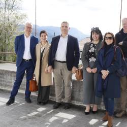 Predstavniki ZKB Trst - Gorica v Števerjanu (ZONCH/TIBALDI)