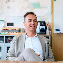 Izvršni direktor tržaškega podjetja HHLA PLT Antonio Barbara (LUCA TEDESCHI/FOTODAMJ@N)