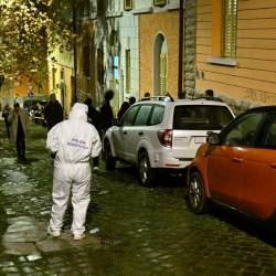 Na kraju so med drugim dežurni tožilec, policisti in forenziki (FOTODAMJ@N)