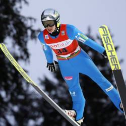 Smučarski skakalec Peter Prevc na arhivski fotografiji (ANSA/RONALD WITTEK)