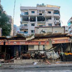 Posledice izraelskih napadov v Libanonu (ANSA)