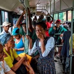 Orkan Melissa je na Jamajki pustil hudo razdejanje (ANSA)