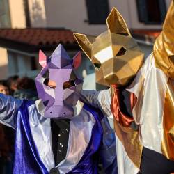 V Sovodnjah slavili brvinci in futuristične zveri