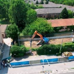 Območje nekdanje vojašnice Mario Romagnoli v predmestju Padove, kjer je med drugo svetovno vojno bilo fašistično taborišče (ASPETTANDO IL TRAM/FB)