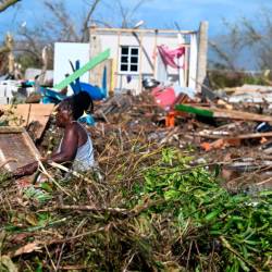 Posledice orkana Melissa na Jamajki (ANSA)