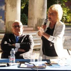 Petkovo volilno soočenje med Rodolfom Ziberno in Lauro Fasiolo (BUMBACA)