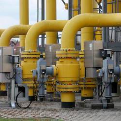 Cene zemeljskega plina v Evropi so se danes spustile pod mejo 40 evrov na megavatno uro (ARHIV)