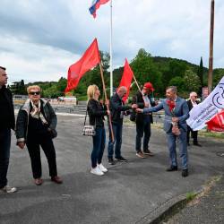 Medregijski sindikalni svet FJK - Slovenija na tradicionalnem srečanju na Škofijah (FOTODAMJ@N)