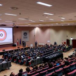 Začetek akademskega leta na Visoki šoli Sissa, ki ima svoj sedež na Trsteniku (LUCA TEDESCHI/FOTODAMJ@N)