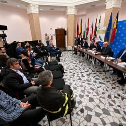 Partnerji projekta iz Italije in Slovenije pri Srednjeevropski pobudi (FOTODAMJ@N)