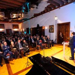 Tradicionalno novoletno srečanje SSk: udeležence je nagovoril minister za odnose s parlamentom Luca Ciriani (TIBALDI)