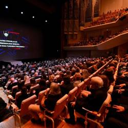 Državna proslava na predvečer slovenskega kulturnega praznika v Cankarjevem domu (VLADA RS)