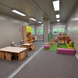 Zaradi del v Ulici Veronese so se jasli Semidimela preselile v park vile Haggiconsta (ARHIV)