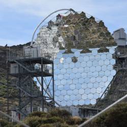 Eden od teleskopov na observatoriju Roque de los Muchachos