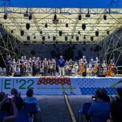 Na Gradu sv. Justa se koncerti v poletnih mesecih priljubljeni (ARHIV)