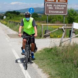 Prvi dan ponovnega odprtja kolesarskih stez je izkoristil marsikateri kolesar (BUMBACA)