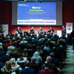 Srečanje o pristaniščih na tržaški pomorski postaji (TEDESCHI/ FOTODAMJ@N)