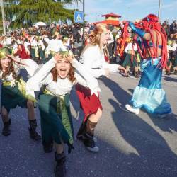 Skupina iz Križa na lanskem Sovodenjskem pustu (ARHIV)