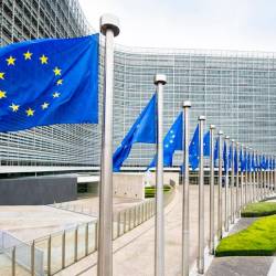 Sedež Evropske komisije v Bruslju (ANSA)