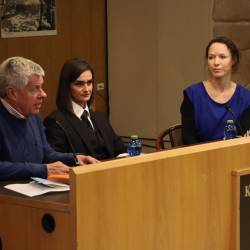 Igor Komel, Arjeta Ajvezi in Petra Škarja (FOTO K.D.)