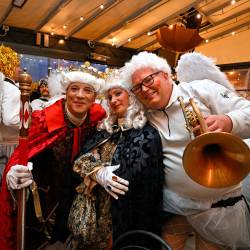 Veselo pustno vzdušje na Opčinah