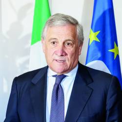 Italijanski minister za zunanje zadeve in mednarodno kooperacijo Antonio Tajani