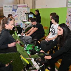 S kolesarjenjem so udeleženci v dveh dneh spremenili telovadnico v okolju prijazno in samooskrbno elektrarno