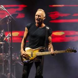 Sting med letošnjo svetovno turnejo (ANSA)